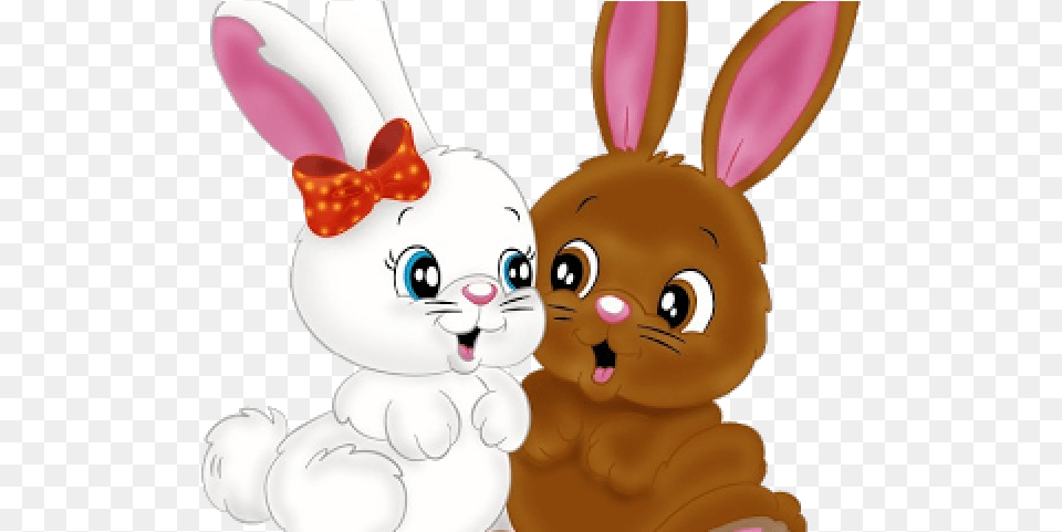 Cute Baby Rabbits Cartoon, Toy, Plush, Animal, Rabbit Free Transparent Png