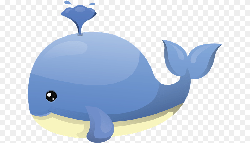 Cute Baby Whale Cartoon, Animal, Mammal, Sea Life, Fish Free Transparent Png