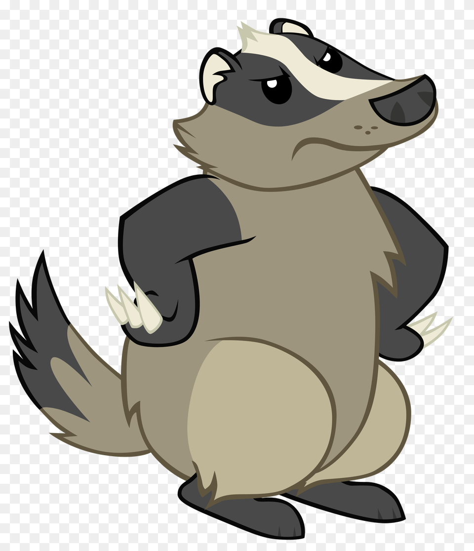 Cute Badger Art, Animal, Mammal, Wildlife Free Png Download