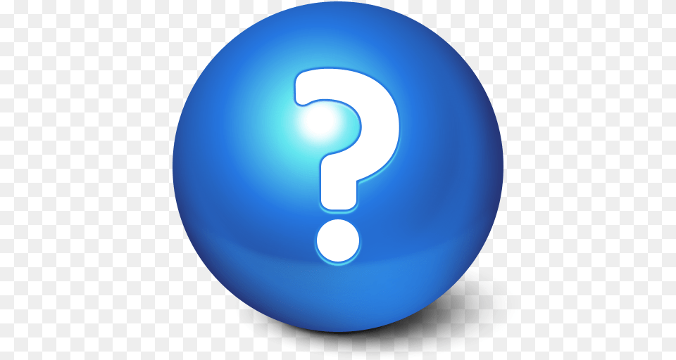 Cute Ball Help Icon, Sphere, Number, Symbol, Text Png