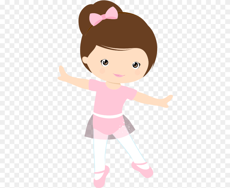 Cute Ballerina Clipart Set, Baby, Person, Doll, Toy Free Transparent Png
