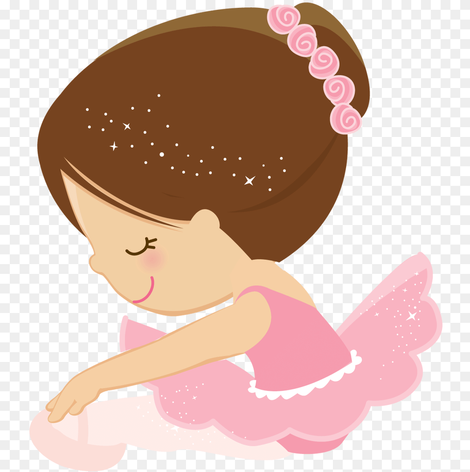 Cute Ballerina Cliparts, Dancing, Leisure Activities, Person, Baby Free Png Download