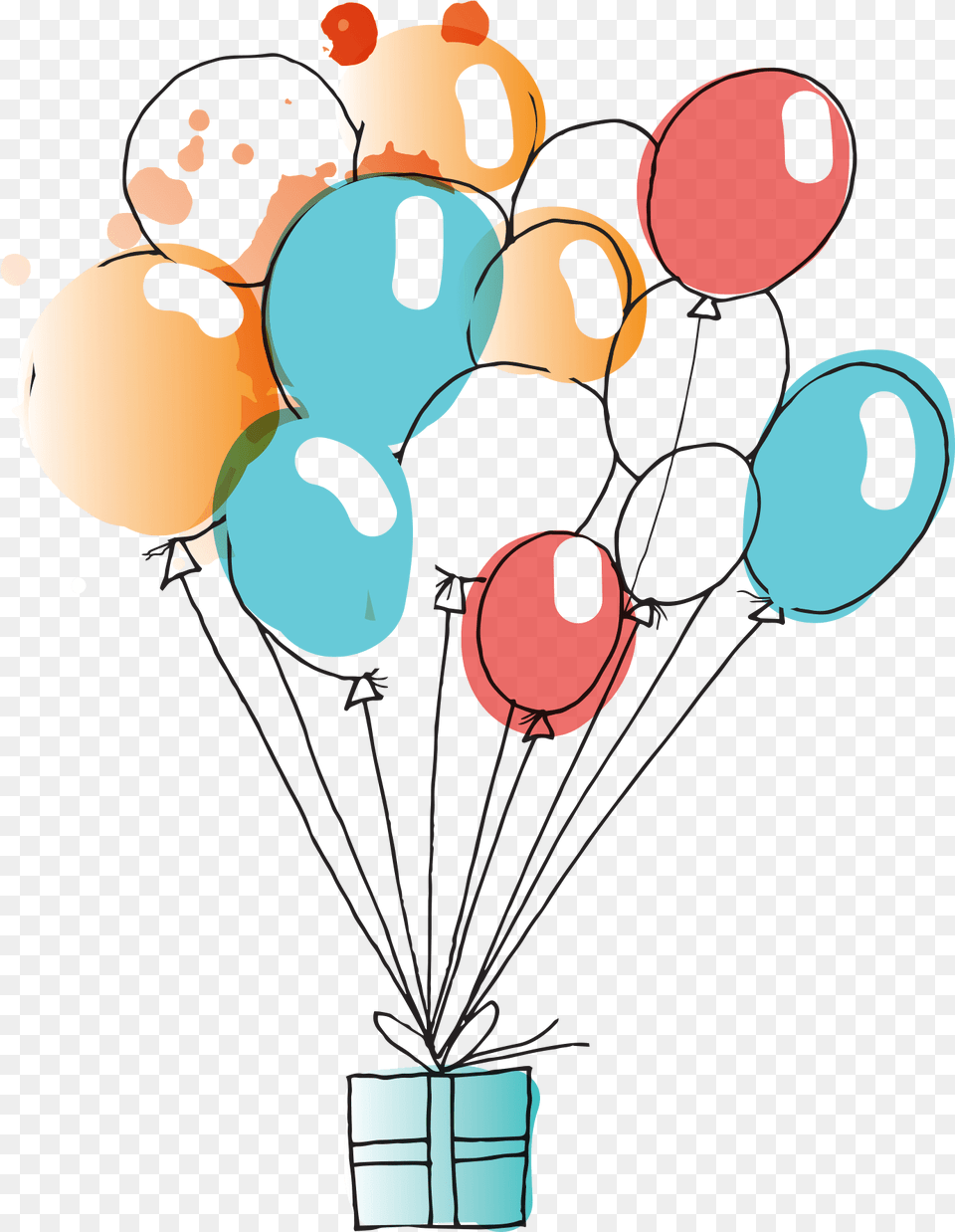 Cute Balloons Clipart, Balloon, Nature, Outdoors, Snow Png Image