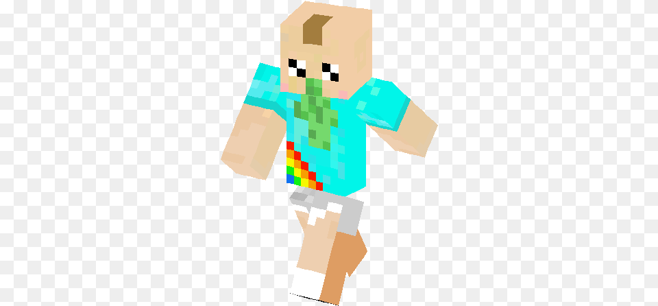 Cute Barf Baby Skin Minecraft Pocket Edition, Person Png
