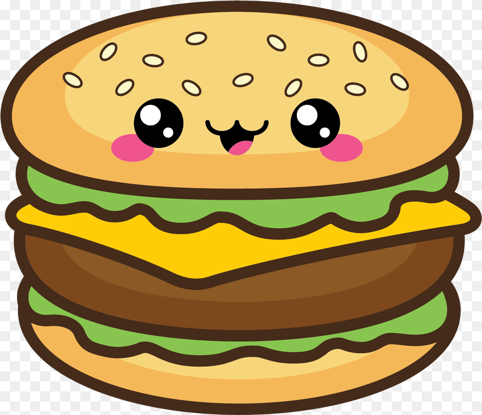 Cute Bbq Burger Clipart Cute Burger Clipart, Food Png Image