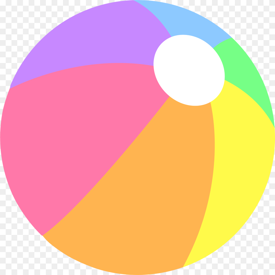 Cute Beach Ball Clipart, Sphere, Astronomy, Moon, Nature Png Image