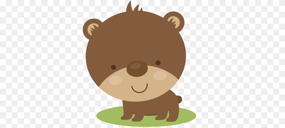 Cute Bear Clipart Transparent Background Novocomtop Bear Woodland Animals Clipart, Animal, Mammal, Wildlife Free Png Download
