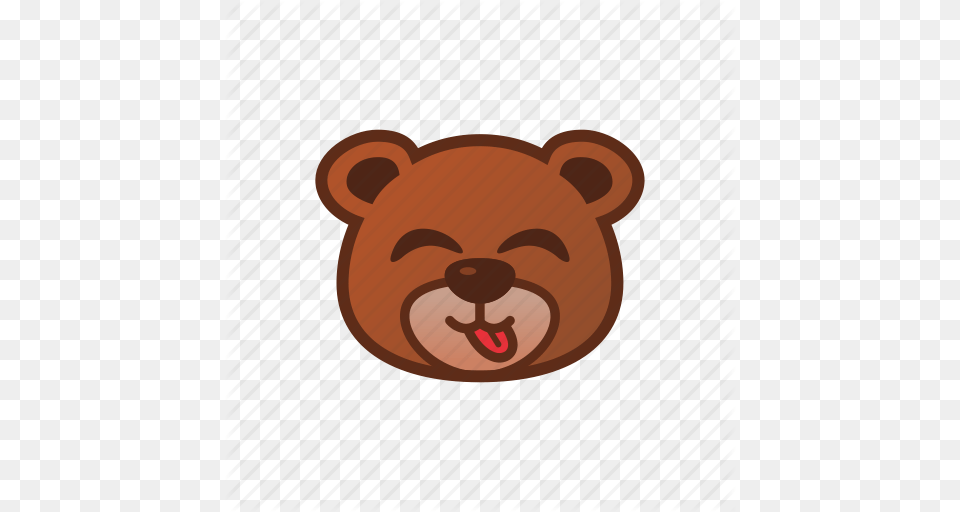 Cute Bear Emoticon, Animal, Mammal, Pig, Wildlife Png