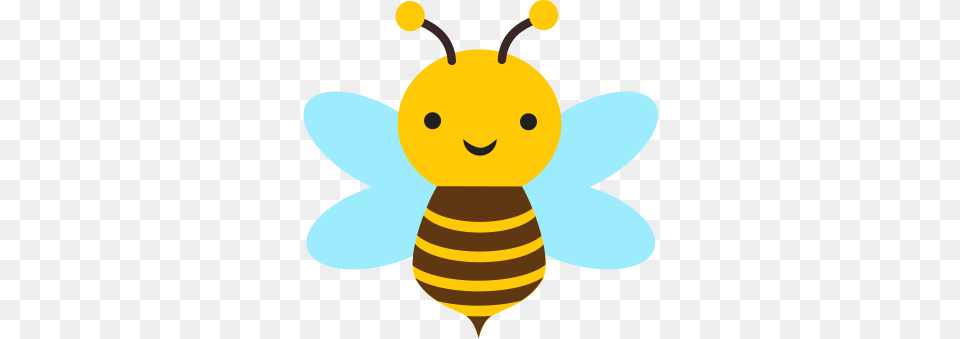 Cute Bee Clip Art, Animal, Honey Bee, Insect, Invertebrate Free Transparent Png