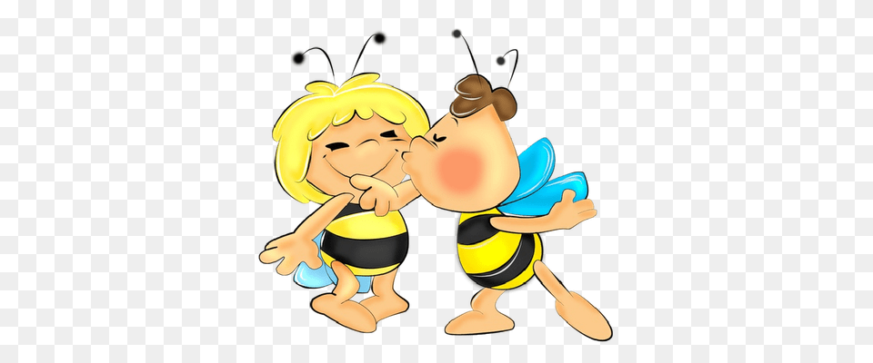 Cute Bee Clip Art Love Bees Cartoon Clip Art More Clip Art, Face, Head, Person, Baby Free Png