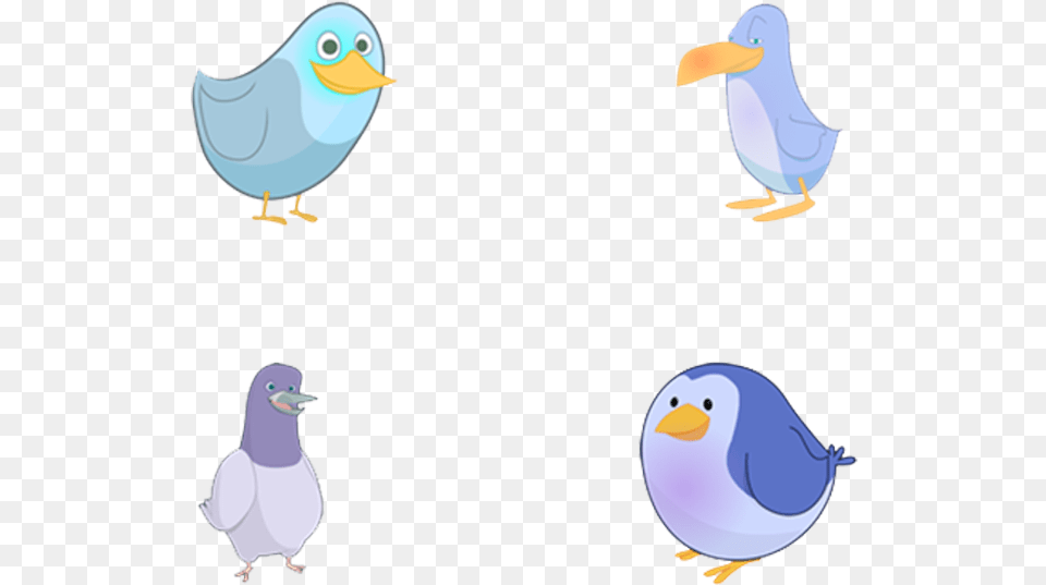 Cute Bird Icon Design Cartoon, Animal, Penguin, Beak Png Image