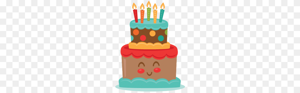 Cute Birthday Cake, Birthday Cake, Cream, Dessert, Food Free Transparent Png