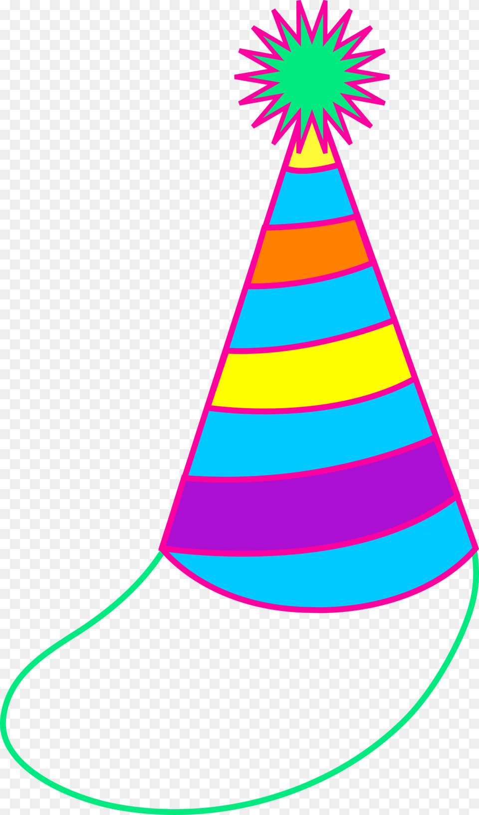 Cute Birthday Hat Cartoon, Clothing, Party Hat Free Png Download