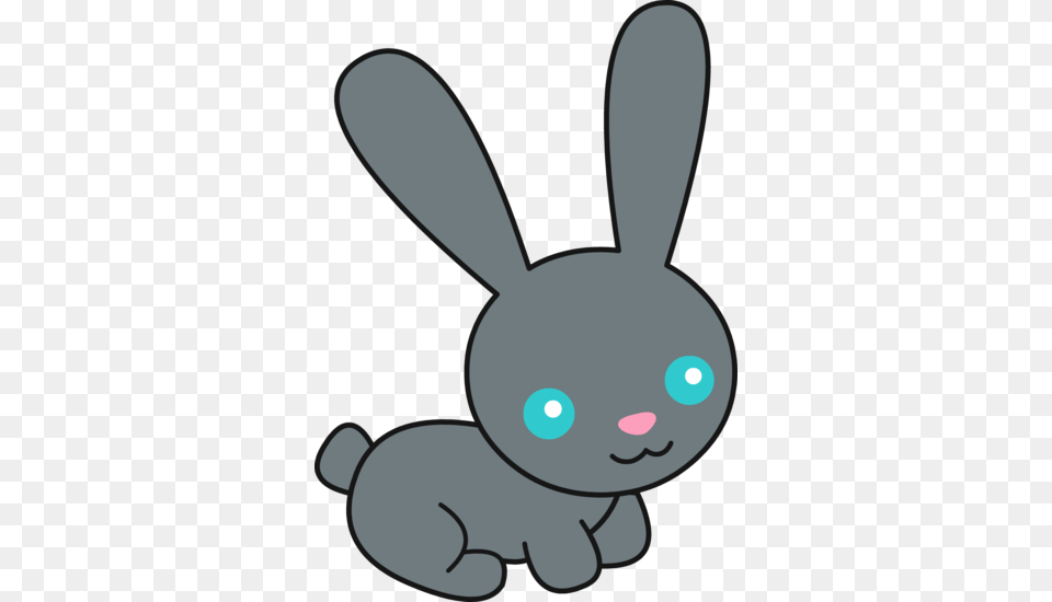 Cute Black Bunny Rabbit Clip Art Bunny Bunny, Plush, Toy, Animal, Mammal Png