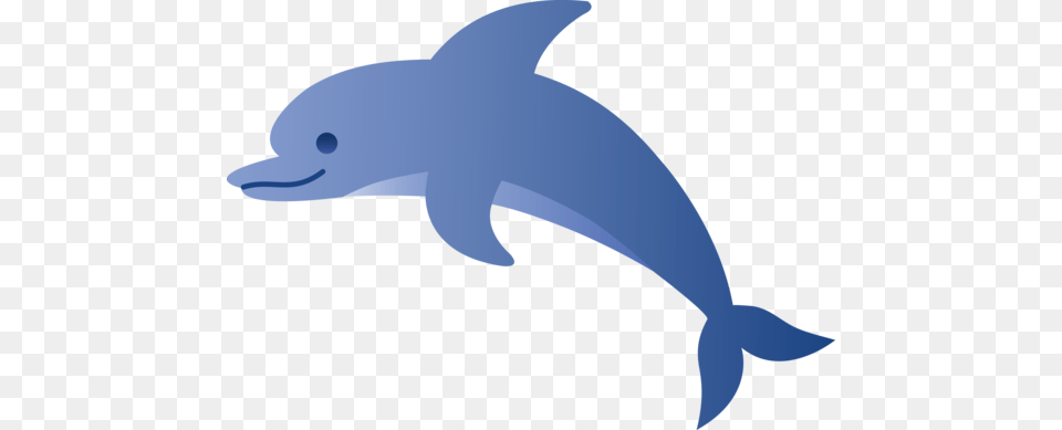 Cute Blue Dolphin, Animal, Mammal, Sea Life, Fish Png Image