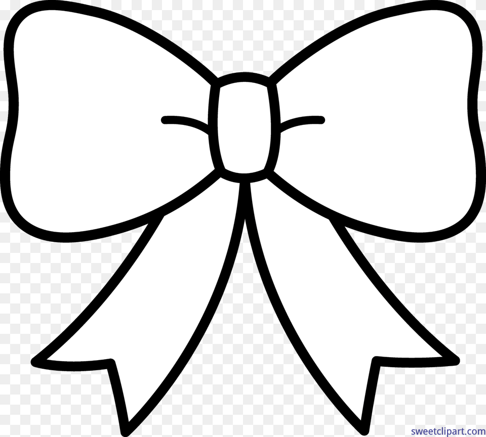 Cute Bow Black White Clip Art Bow Clipart Black And White, Accessories, Formal Wear, Tie, Bow Tie Png Image