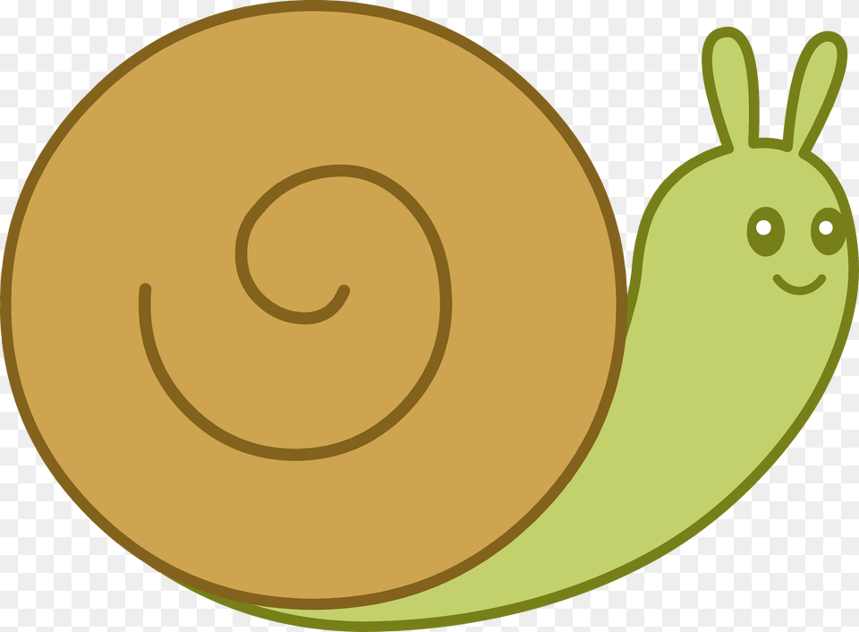Cute Brown And Green Snail Ministry Of Environment And Forestry, Animal, Invertebrate Png Image