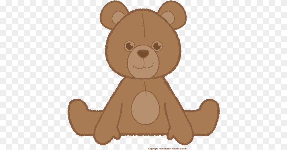 Cute Brown Bear With Red Bow Royalty Free Cliparts Clipart Sitting Teddy Bear, Animal, Mammal, Wildlife, Plush Png Image