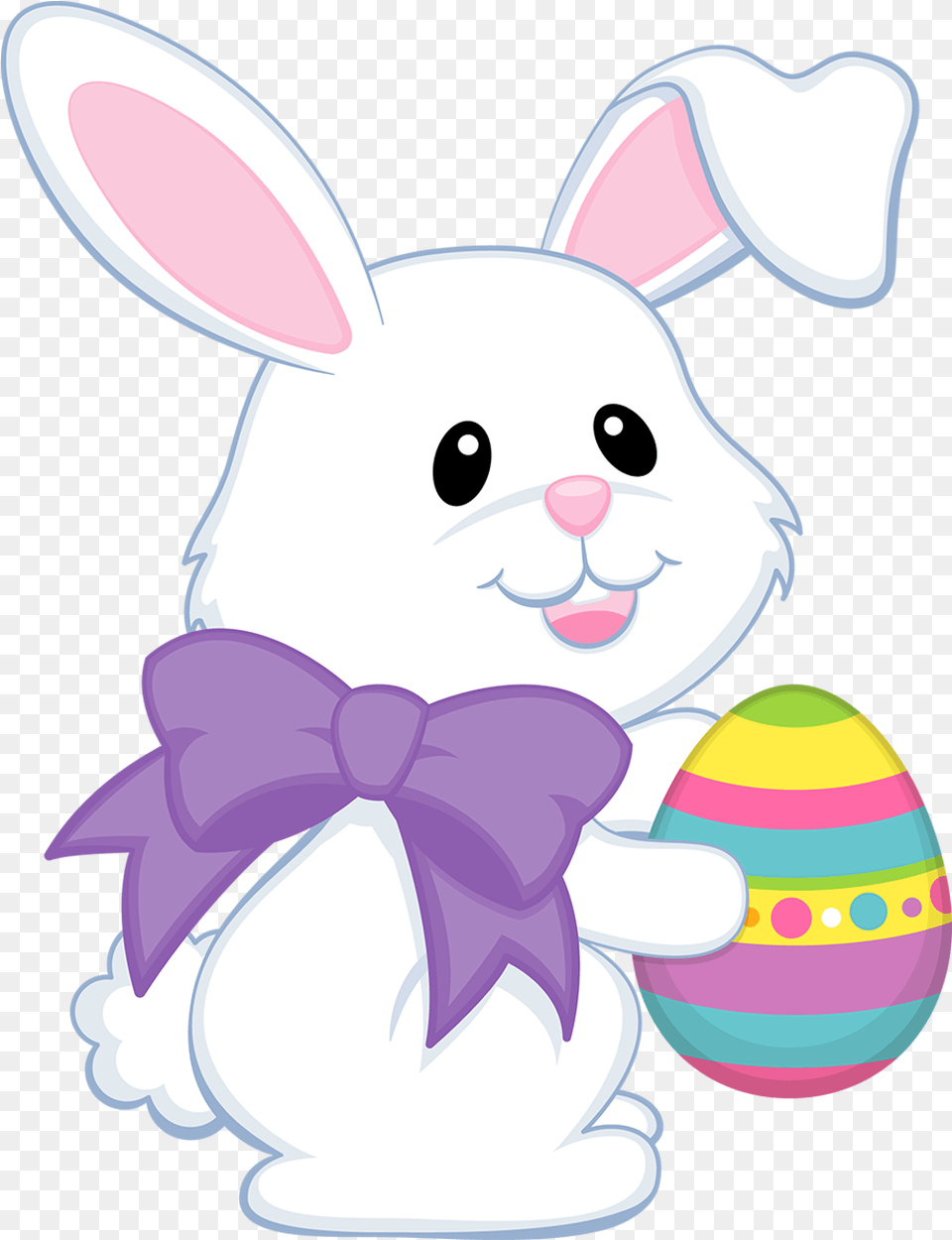 Cute Bunny Clipart Cute Easter Bunny Clipart, Egg, Food, Face, Head Png Image