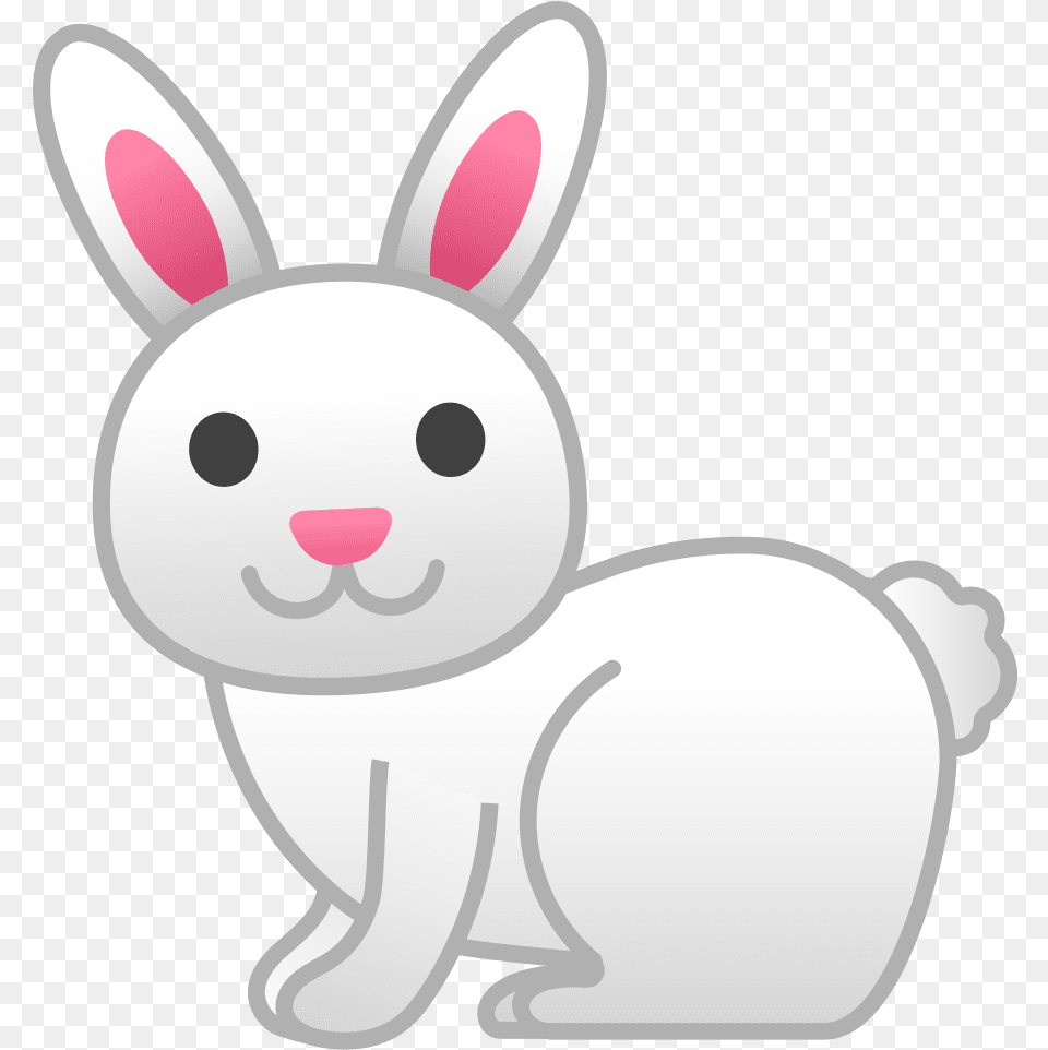 Cute Bunny Emoji Emoji, Animal, Mammal, Rabbit, Fish Free Png Download