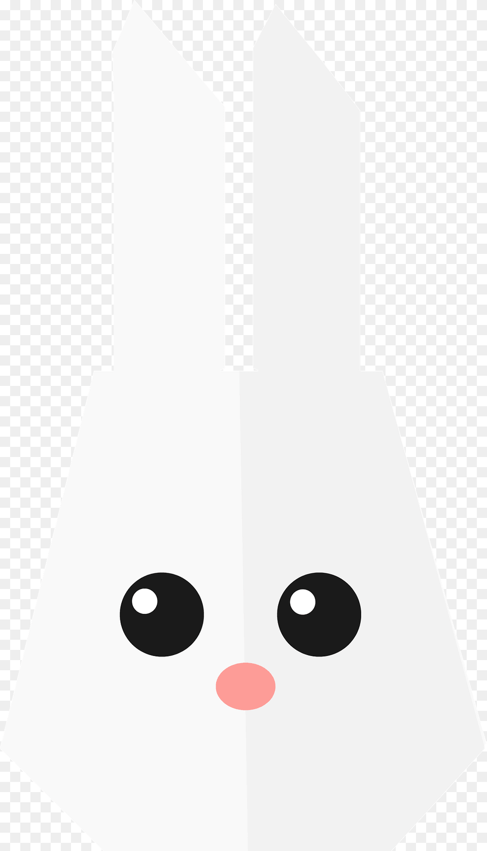 Cute Bunny Face Clipart, Bag Free Png