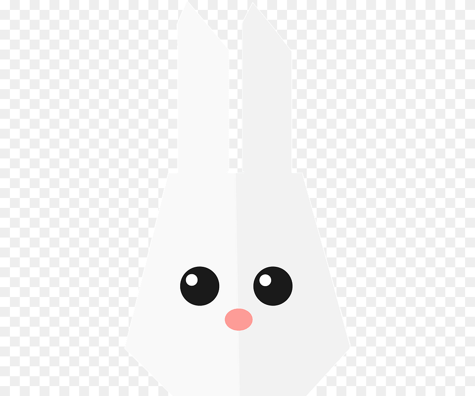 Cute Bunny Face Clipart Illustration, Bag, Paper Free Png