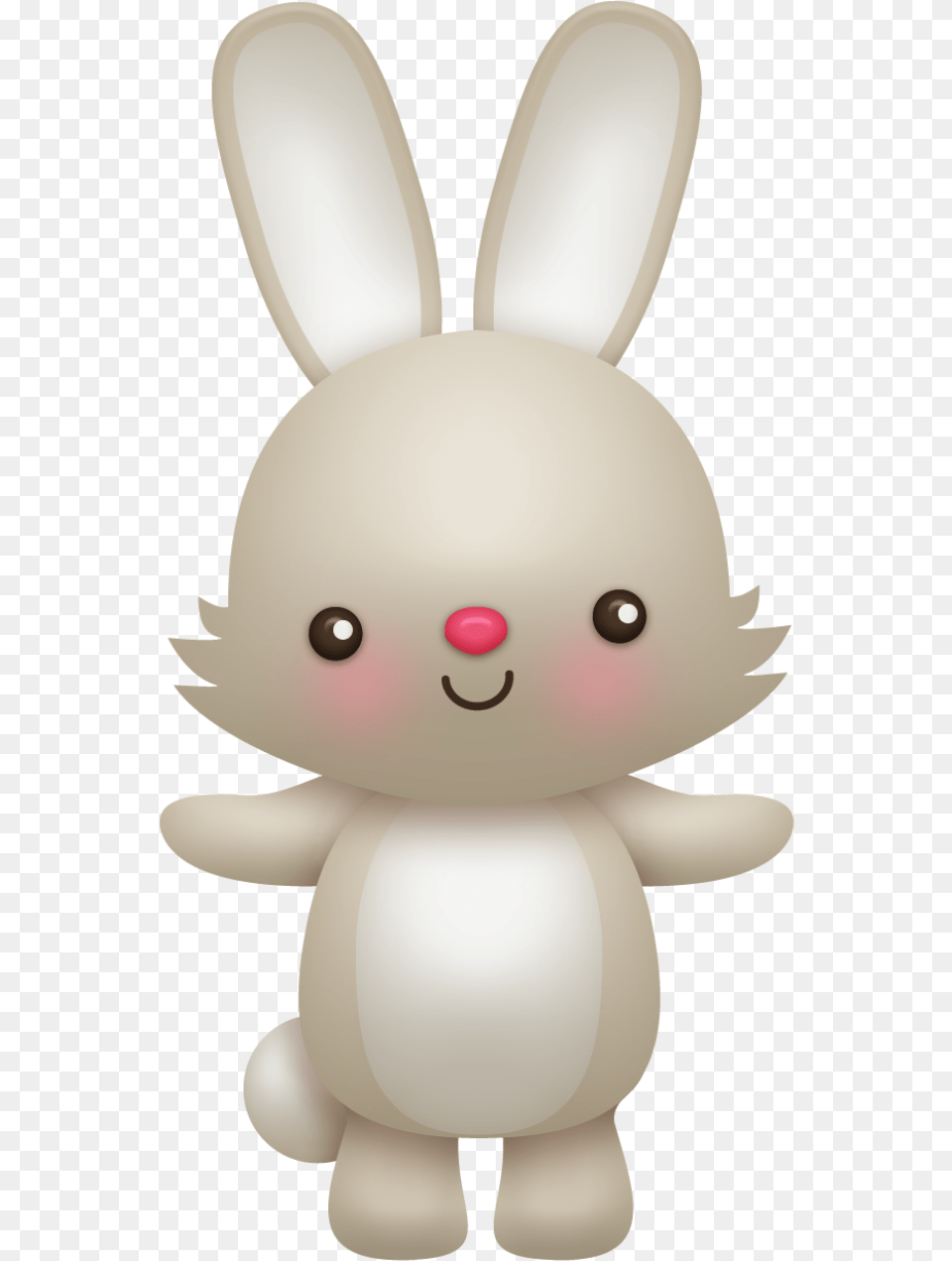 Cute Bunny Rabbit Woodland Creatures Clipart, Plush, Toy, Baby, Person Png Image