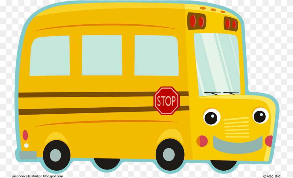 Cute Bus Clipart Bus Clip Art Cut Out School Bus, Transportation, Vehicle, School Bus, Moving Van Free Png Download
