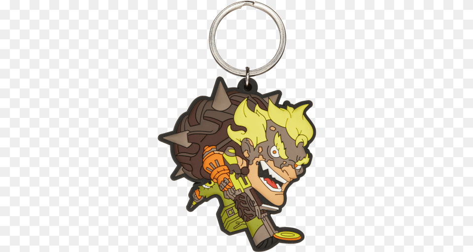 Cute But Deadly Junkrat Keychain Cute But Deadly Keychain, Accessories, Dynamite, Weapon Free Transparent Png