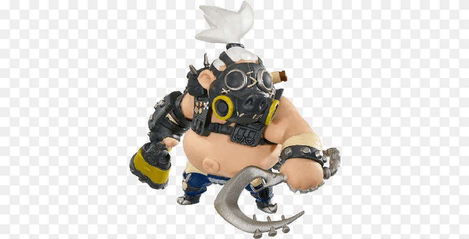 Cute But Deadly Roadhog Figure Overwatch, Baby, Person Png Image