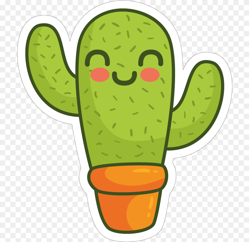 Cute Cactus, Plant, Dynamite, Weapon Png