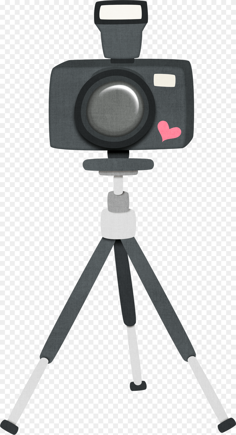Cute Camera Clipart, Tripod, Electronics, Video Camera, Photography Png