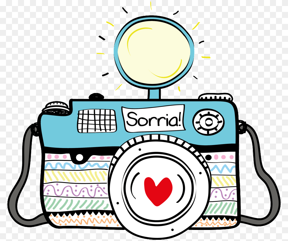 Cute Camera Vector Download Clipart Download Mquina Fotografica, Electronics, Device, Grass, Lawn Png Image