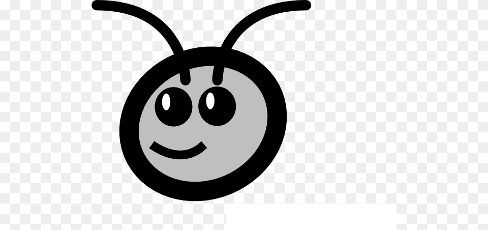 Cute Cartoon Ant Head Clip Art For Web, Animal, Bee, Insect, Invertebrate Png Image