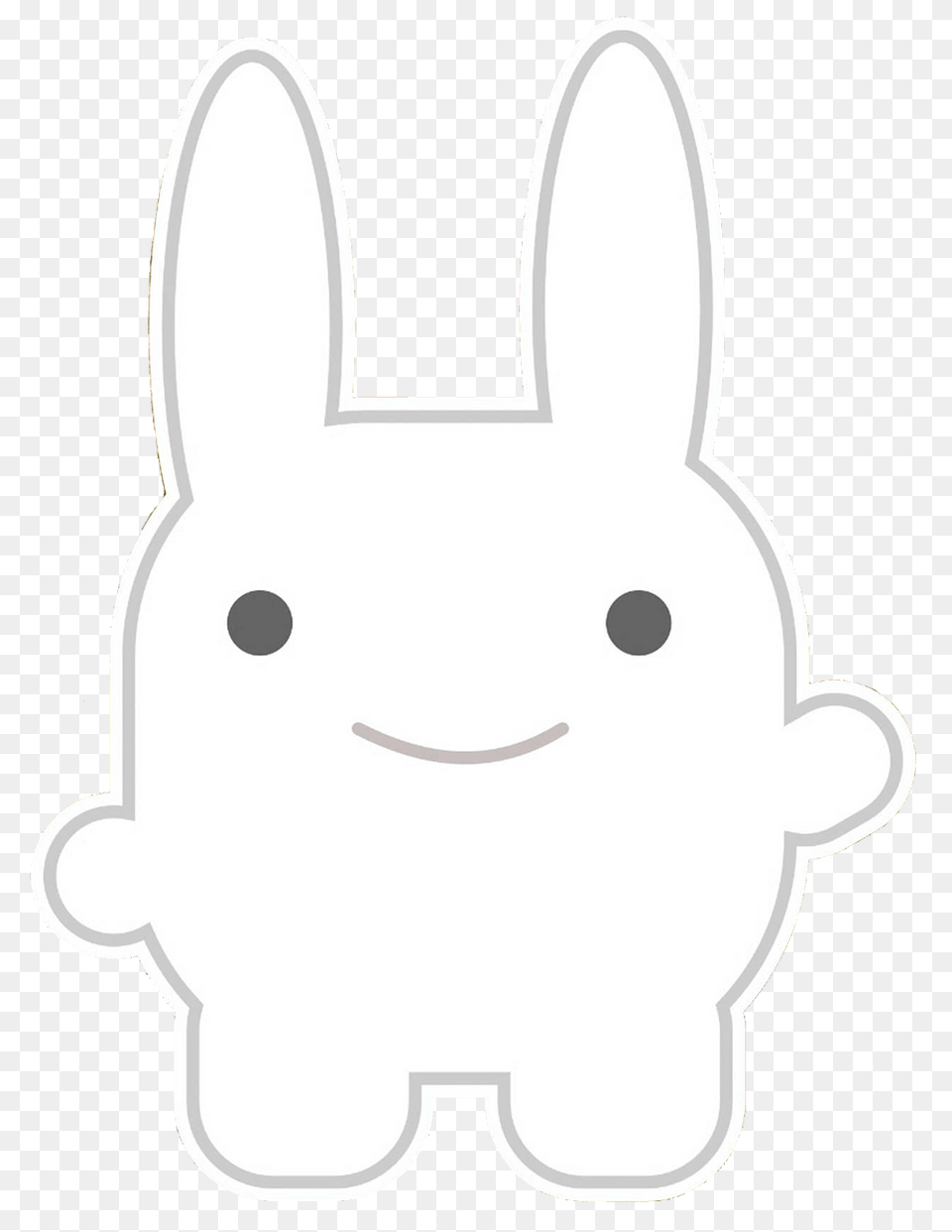 Cute Cartoon Bunny Clipart, Toy, Plush, Mammal, Rabbit Png