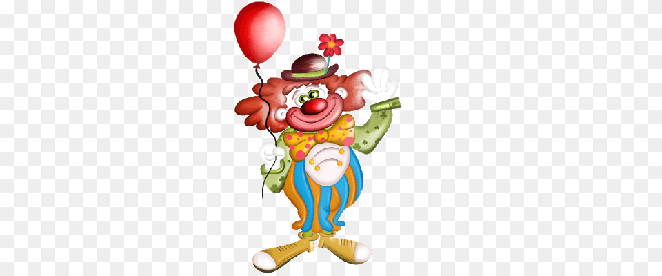 Cute Cartoon Clown Clip Art Clowns Cartoon Clip Art, Balloon, Performer, Person, Birthday Cake Png