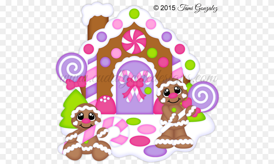 Cute Cartoon Gingerbread House, Food, Sweets, Birthday Cake, Cake Png Image