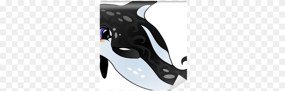 Cute Cartoon Killer Whale, Animal, Sea Life, Mammal, Appliance Free Png