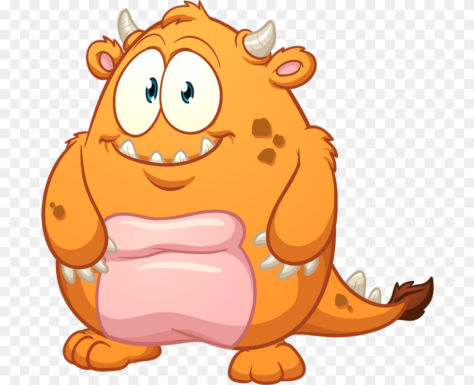 Cute Cartoon Monsters, Animal, Mammal, Pig Png Image