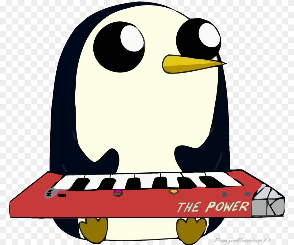 Cute Cartoon Penguin Pictures Cute Gunter Adventure Time, Device, Grass, Lawn, Lawn Mower Free Png Download