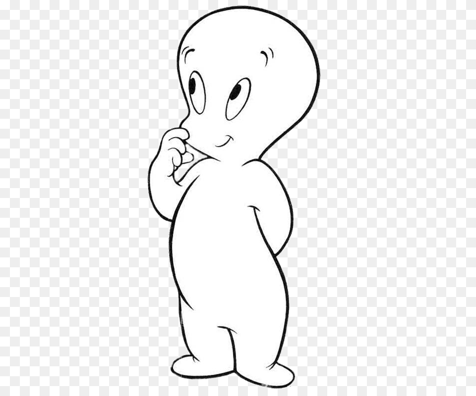 Cute Casper, Baby, Person, Face, Head Free Transparent Png