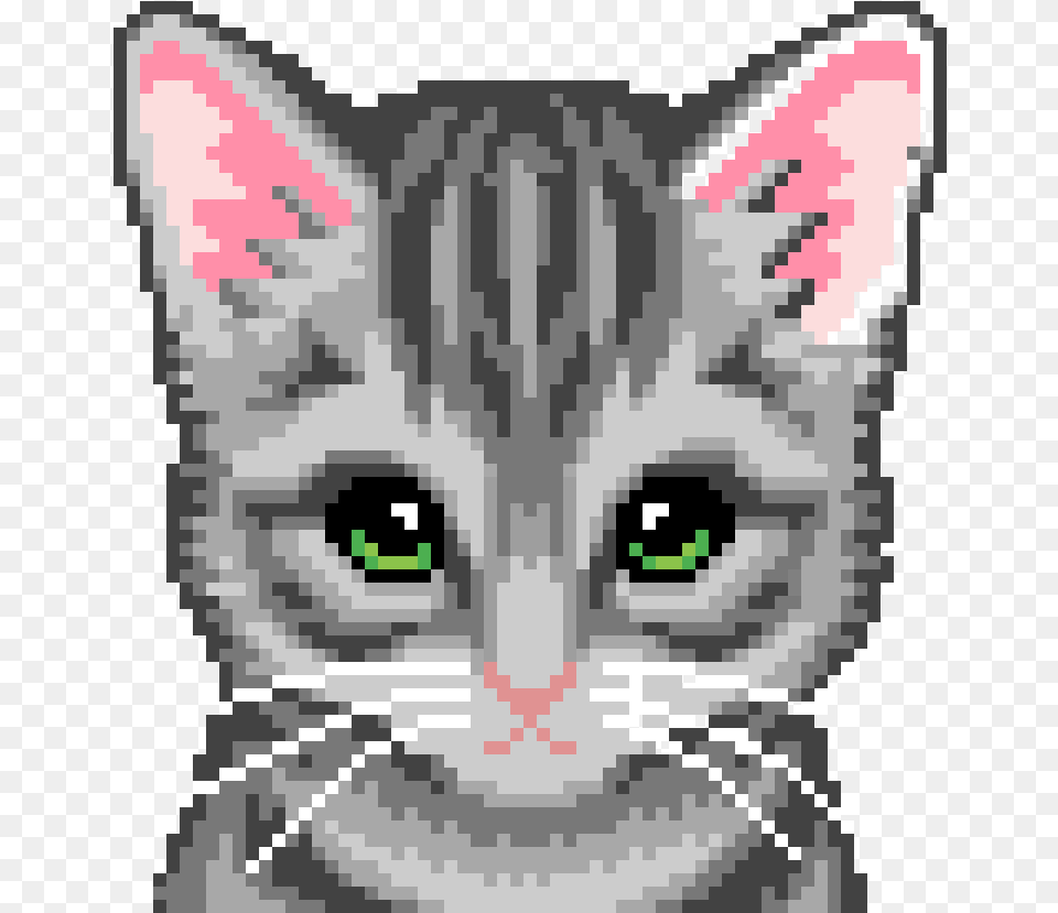 Cute Cat 8 Bit Cat Gif, Animal, Kitten, Mammal, Pet Free Transparent Png