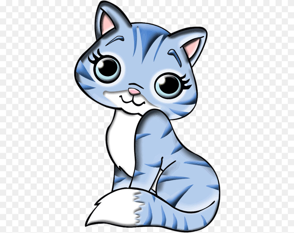 Cute Cat Clipart Clipartsgram, Animal, Mammal, Pet, Baby Free Png Download