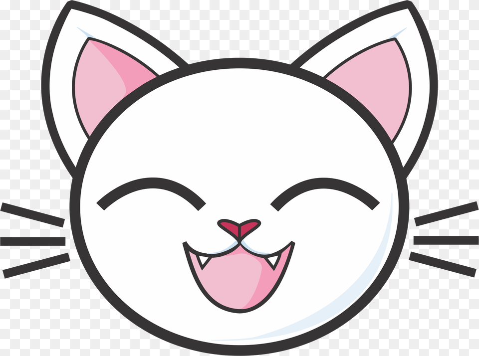 Cute Cat Face 5 Image Cute Cat Face Clipart, Disk Free Png Download