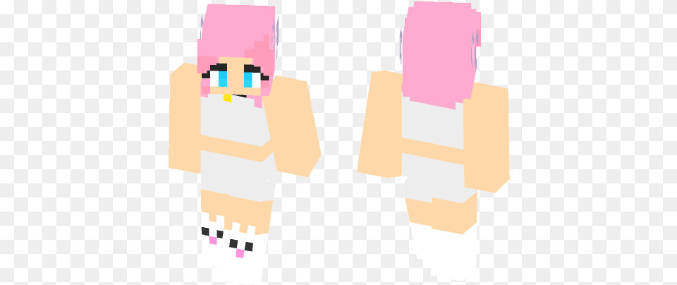 Cute Cat Girl Skin Minecraft Izumi Sagiri, Person, Face, Head Free Png Download