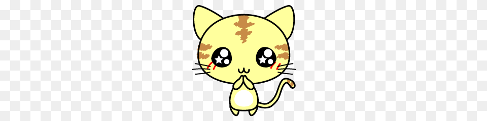 Cute Cat Stickers Nyanko Part Line Stickers Line Store, Animal, Bee, Insect, Invertebrate Png Image