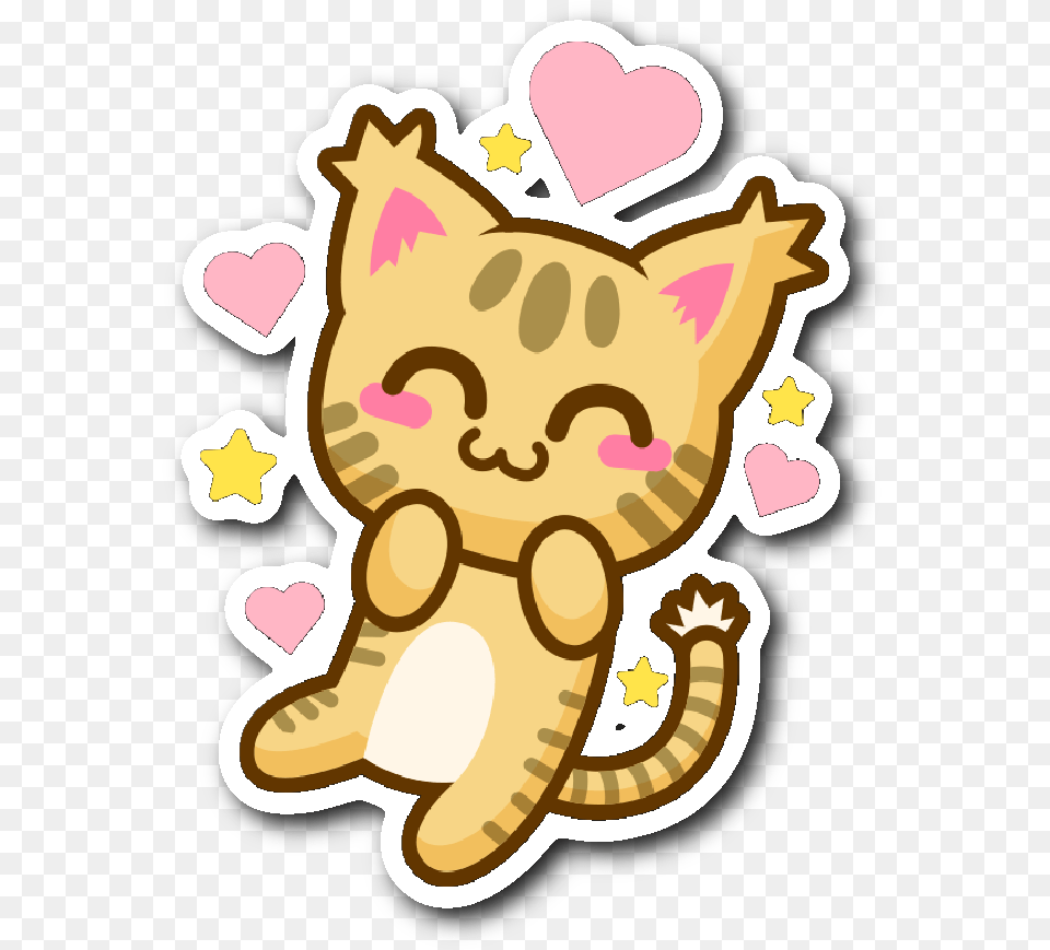 Cute Cat Stickers Series Cute Cat Stickers Transparent Free Png