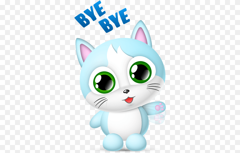 Cute Cats Collection By Pim Messages Sticker 8 Cartoon, Plush, Toy, Animal, Cat Png Image