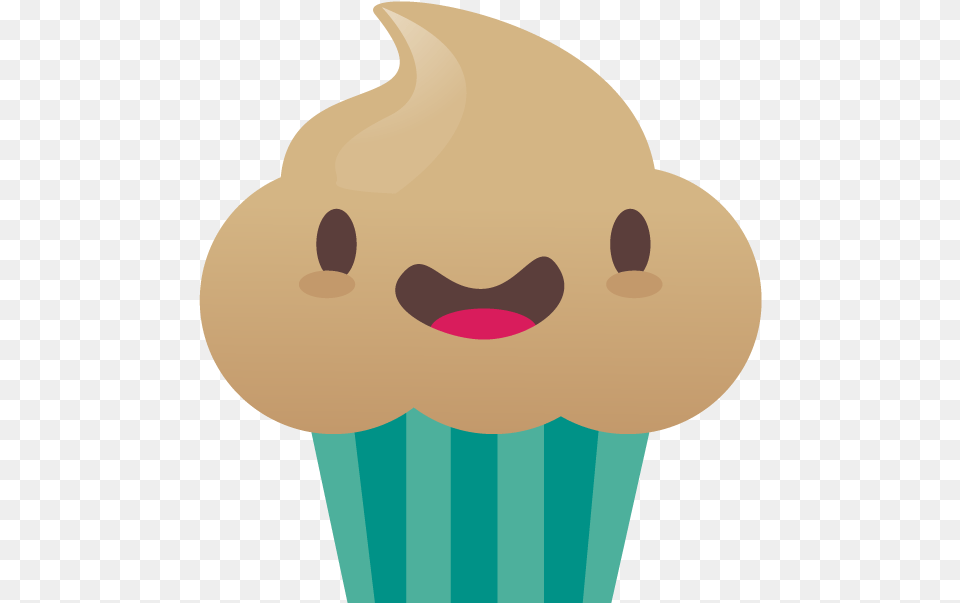 Cute Choco Cupcake Cupcake, Cake, Cream, Dessert, Food Png