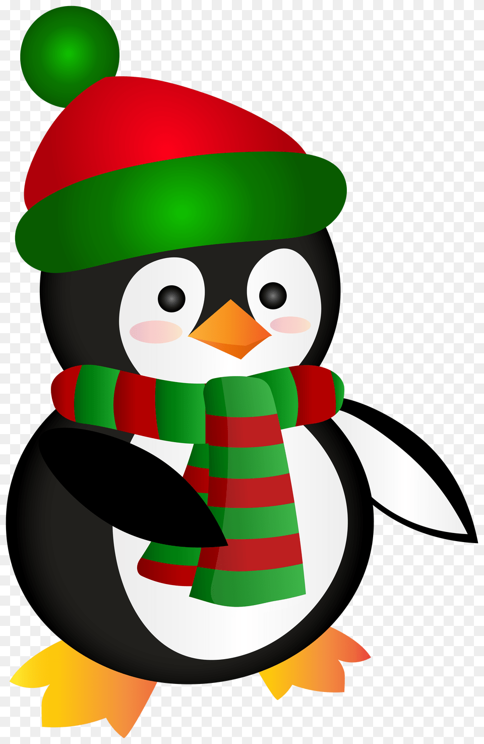 Cute Christmas Penguin Clip Art, Nature, Outdoors, Snow, Snowman Png